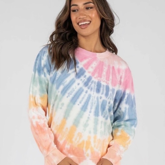 🔆RIP CURL🔆TIE DYE SWEATSHIRT - Picture 8 of 15